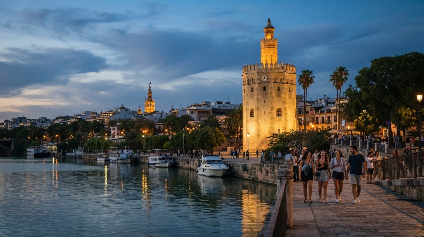 El Arenal, Seville: bullring shadows, sherry hours and the old riverfront